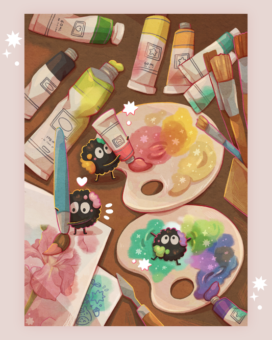 Sprite Studio Art Print