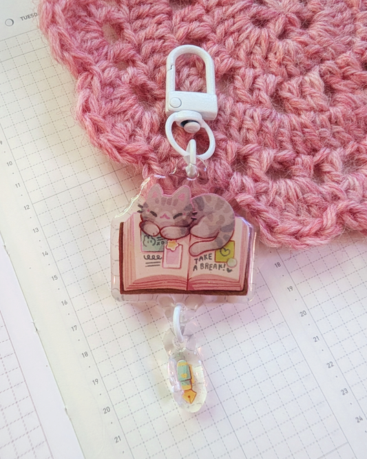 Take A Break! Acrylic Charm