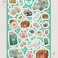 Travel Buddies Sticker Sheet