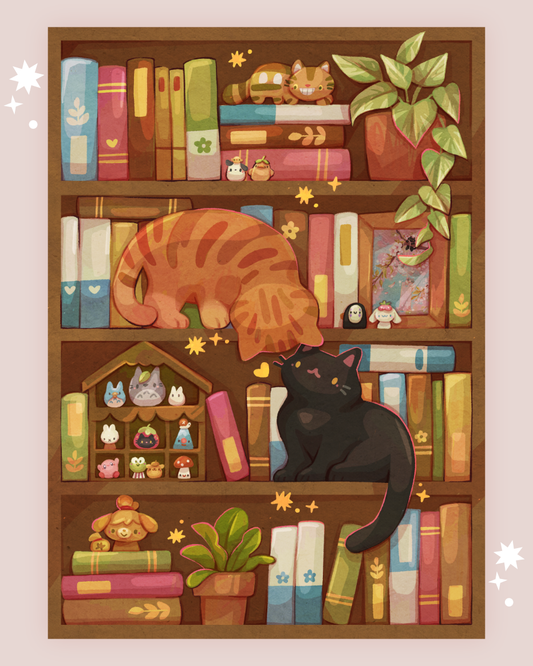 Trinket Shelf Art Print