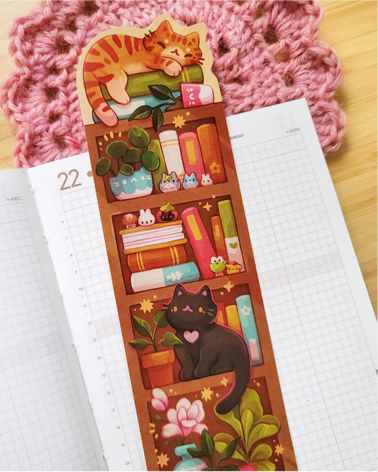 Trinket Shelf Laminated Bookmark