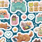 Gamer Girl Sticker Sheet