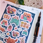 Gamer Girl Sticker Sheet