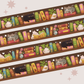 Cozy Bookshelf Washi Tape