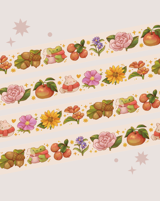 Fall Foraging Washi Tape