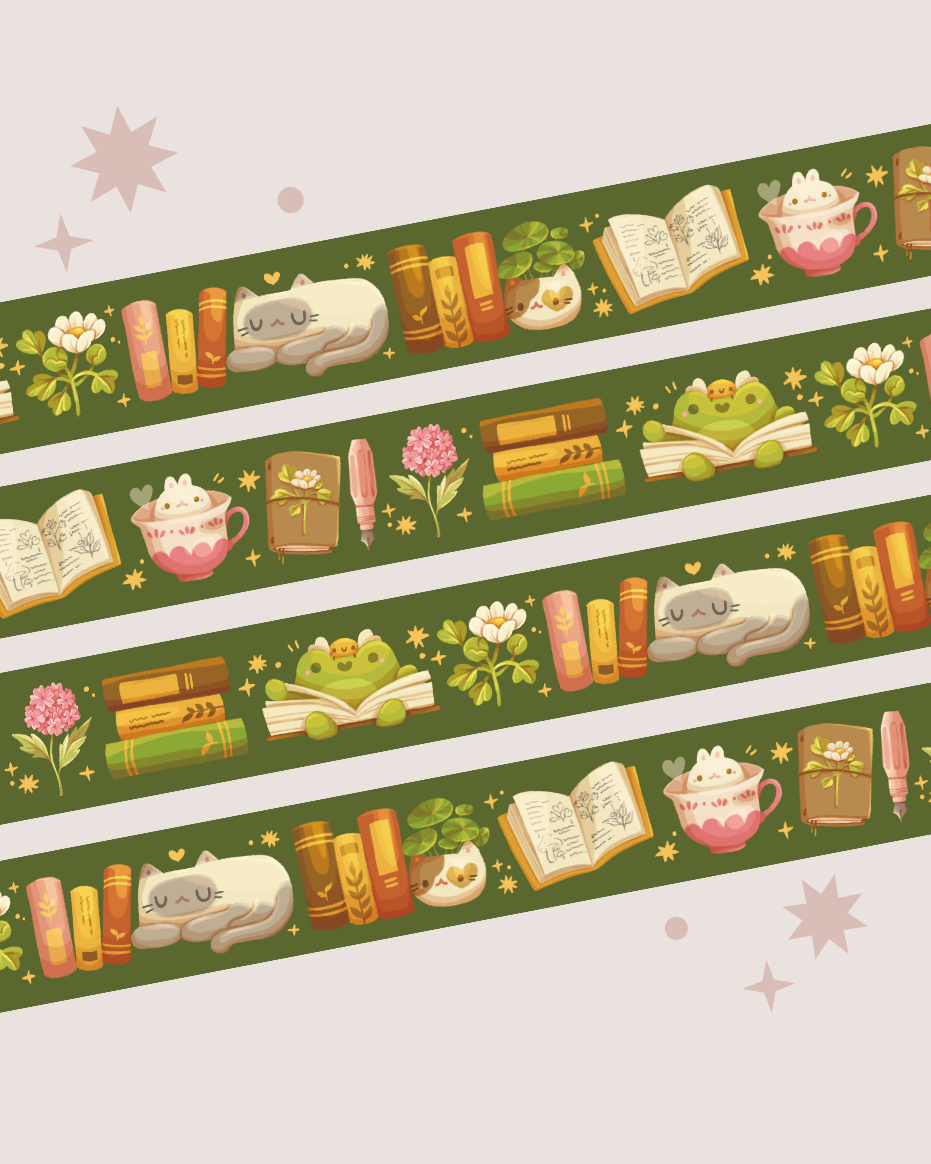 Plant Academia Washi Tape