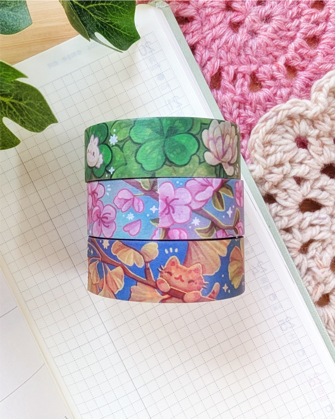 Ginkgo Leaves Washi Tape